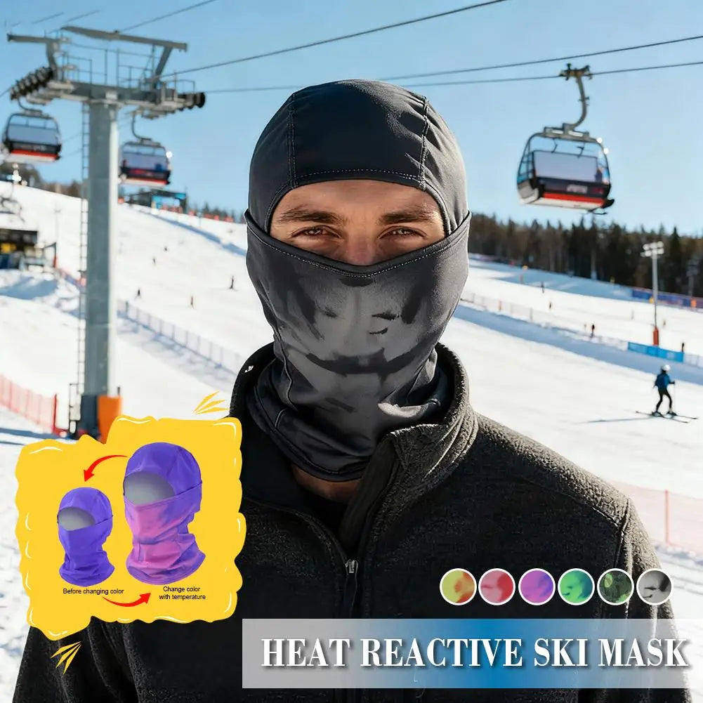 Thermo Reactive Color Changing Mask