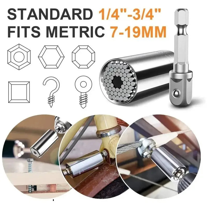 Universal Socket Wrench Tool