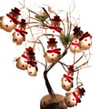 Yeouu | FrostyGlow – Snowman Christmas Tree Lights and Hanging Ornaments