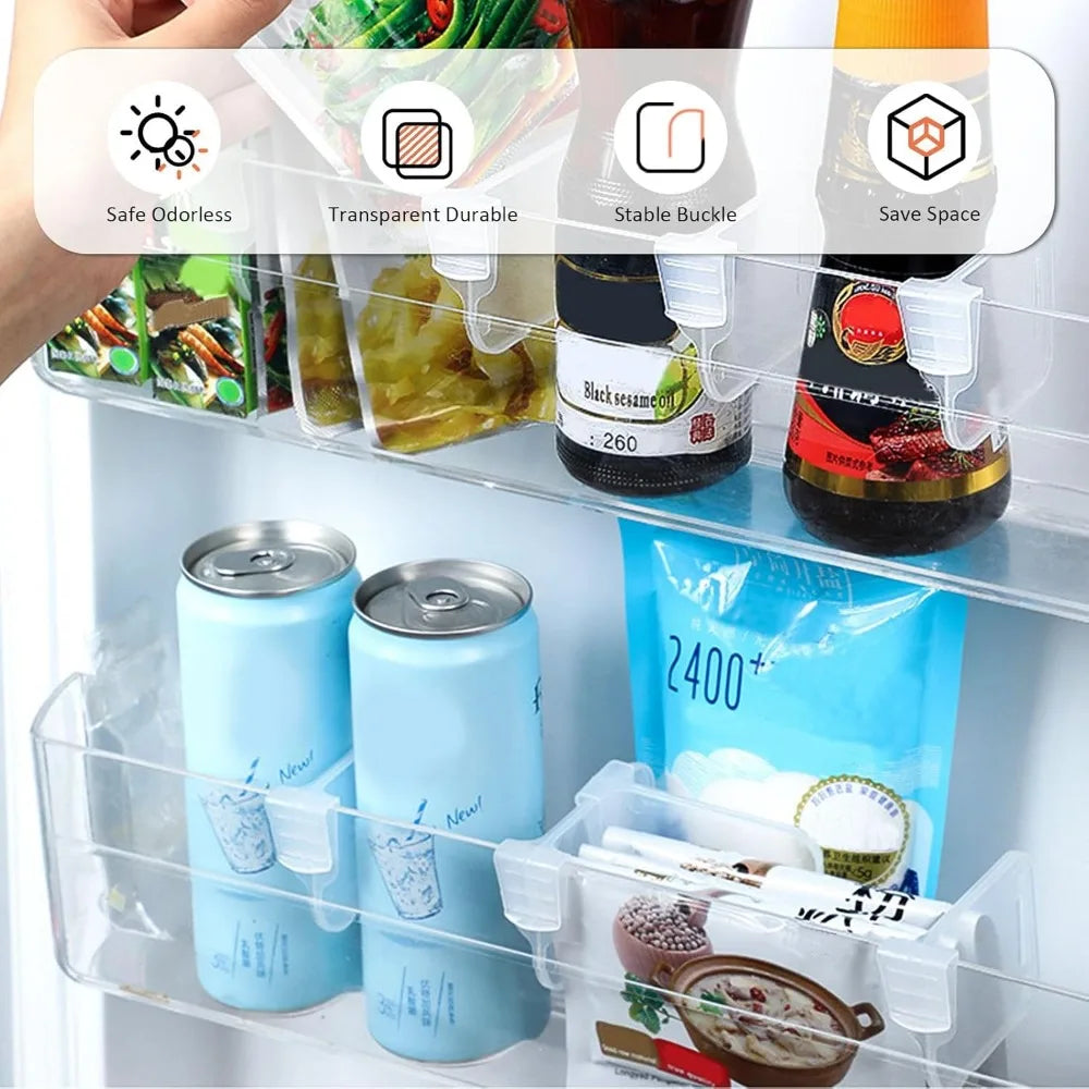 Refrigerator Door Organizer Clip