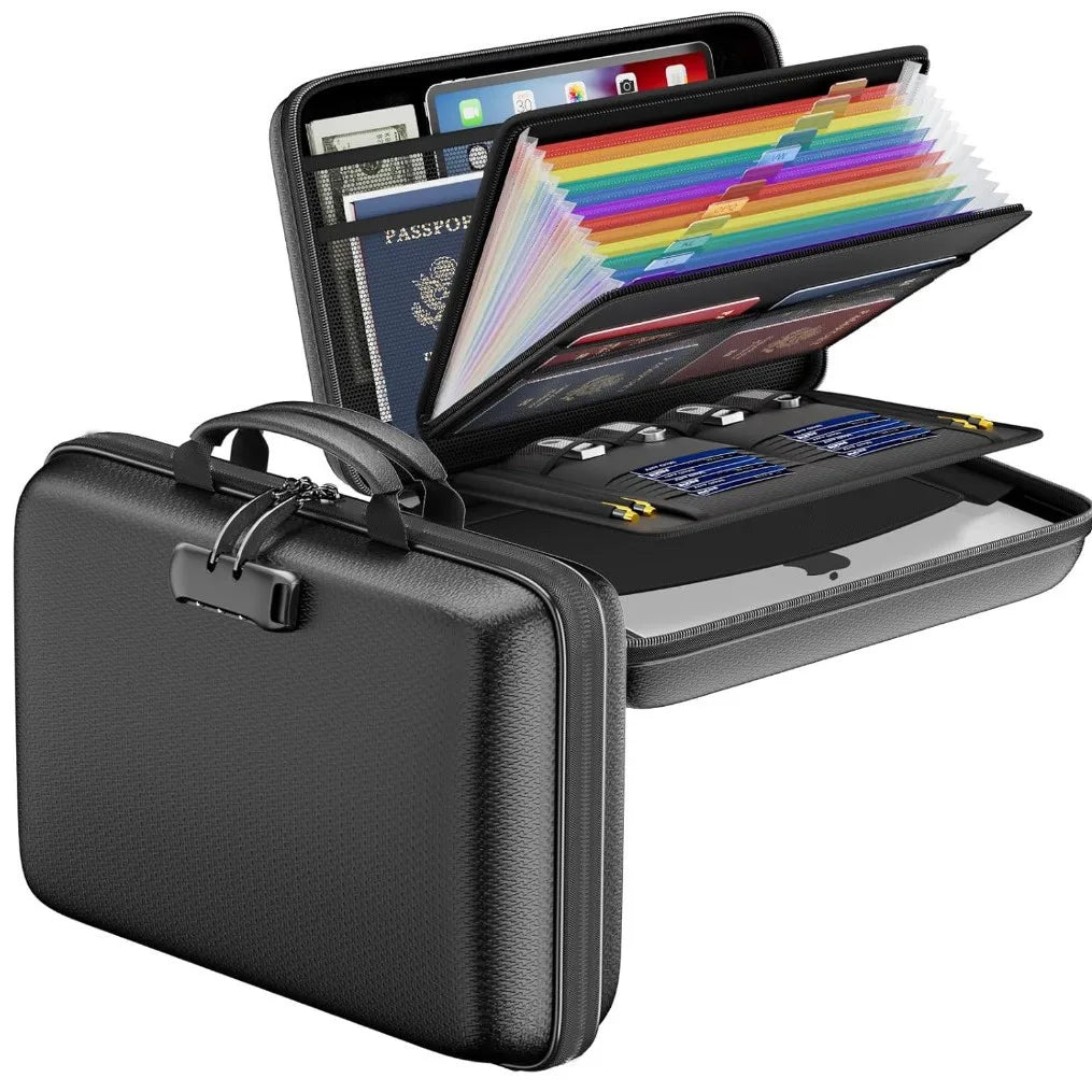 Hardcase Safe Vault Document Organizer