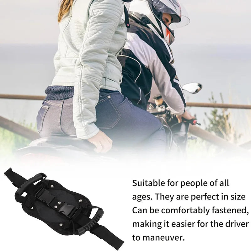 Motorcycle Rear Seat Passenger Safety Armrests