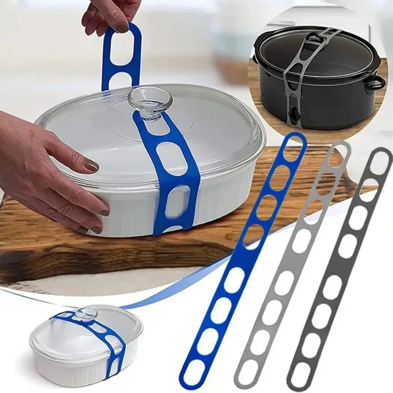 Reusable Silicone Pot Cover Strap
