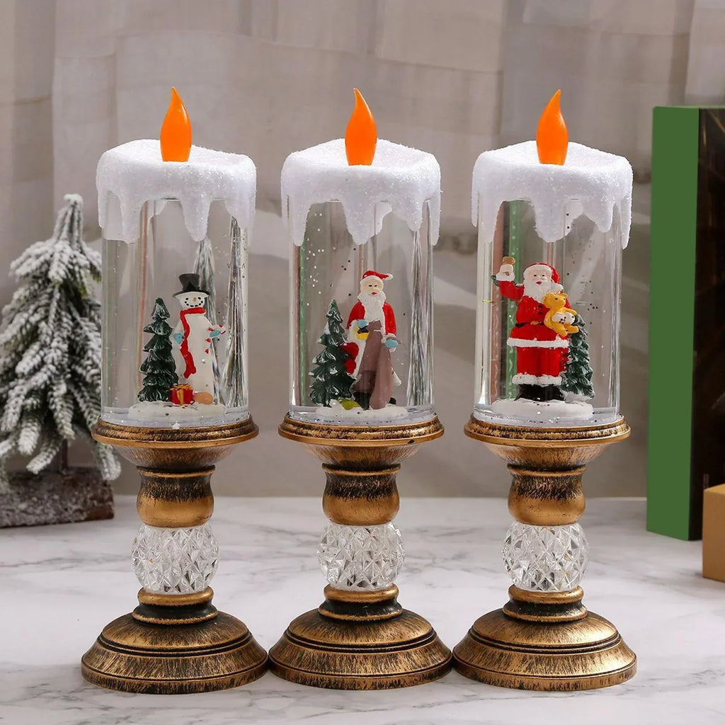 Yeouu | Crystal Echo Christmas Water Candle