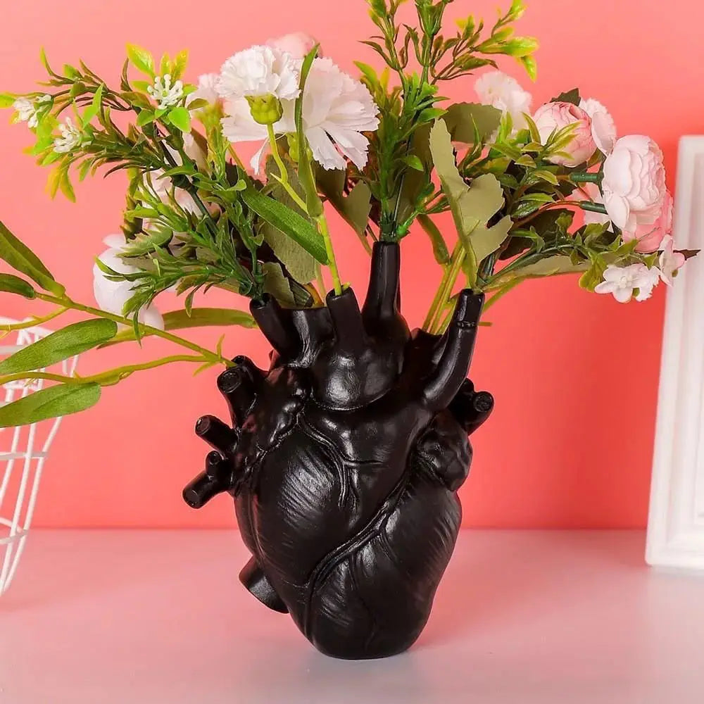 Heart Shaped Flower Vase