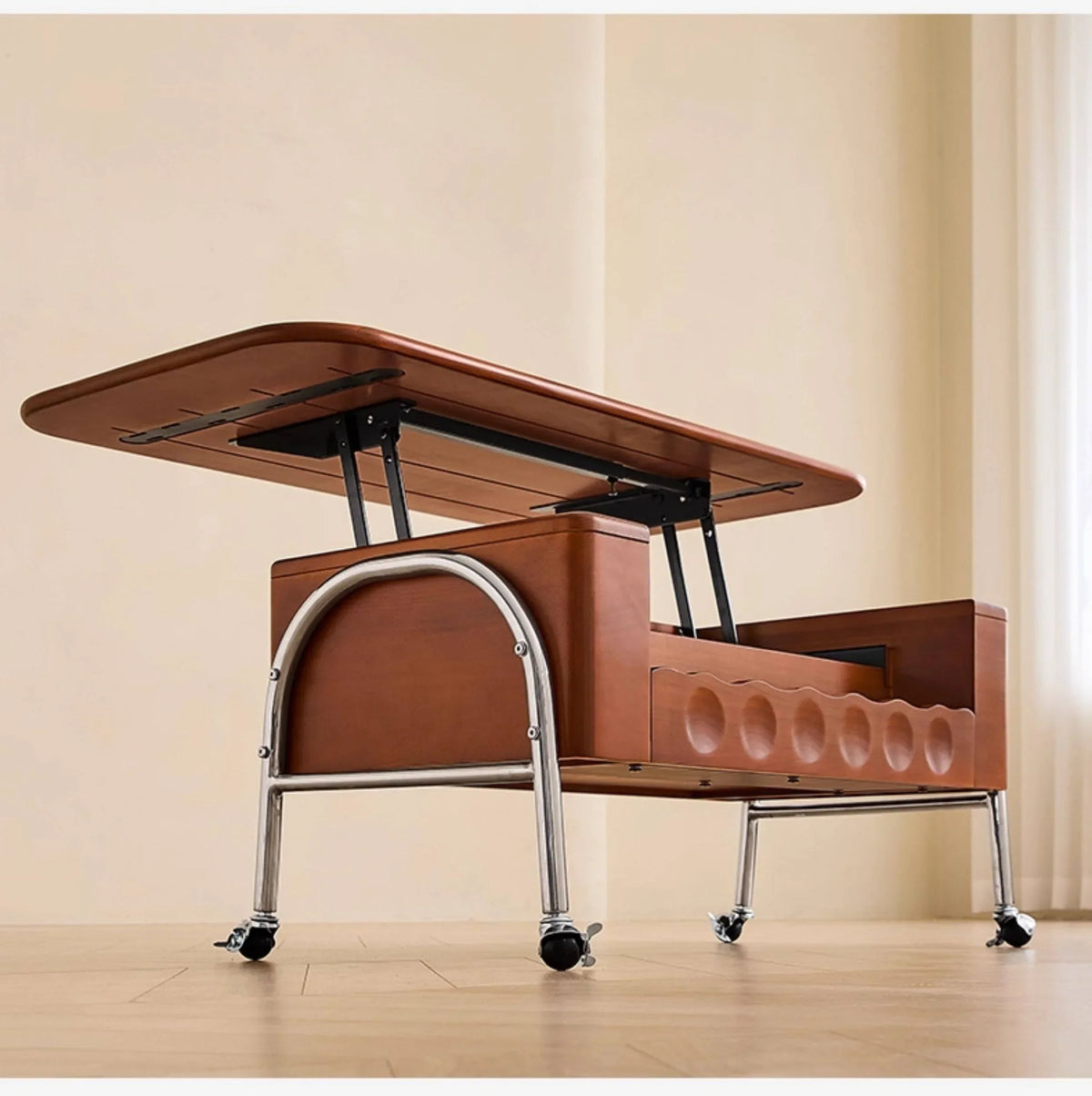 TopFlip Hidden Storage Lift Top Coffee Table