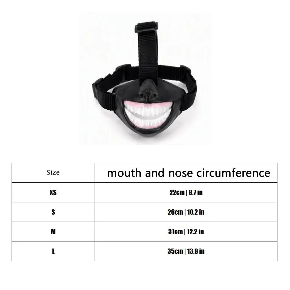 Funny Grinning Dog Muzzle