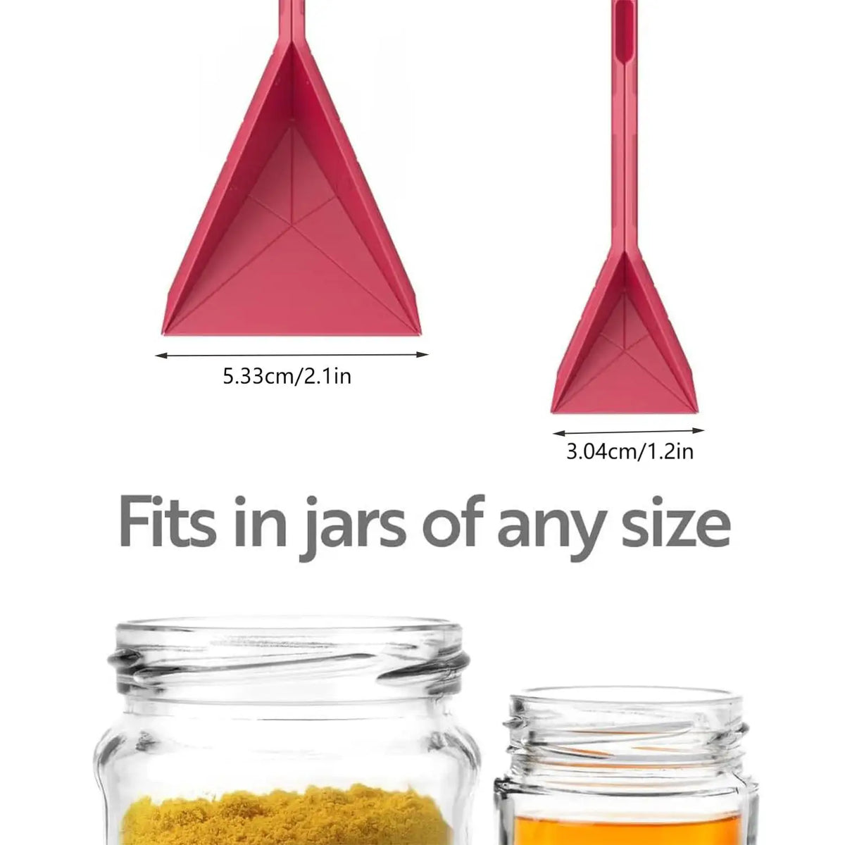 Multi-purpose Foldable Measuring Spoons- 2 PCS