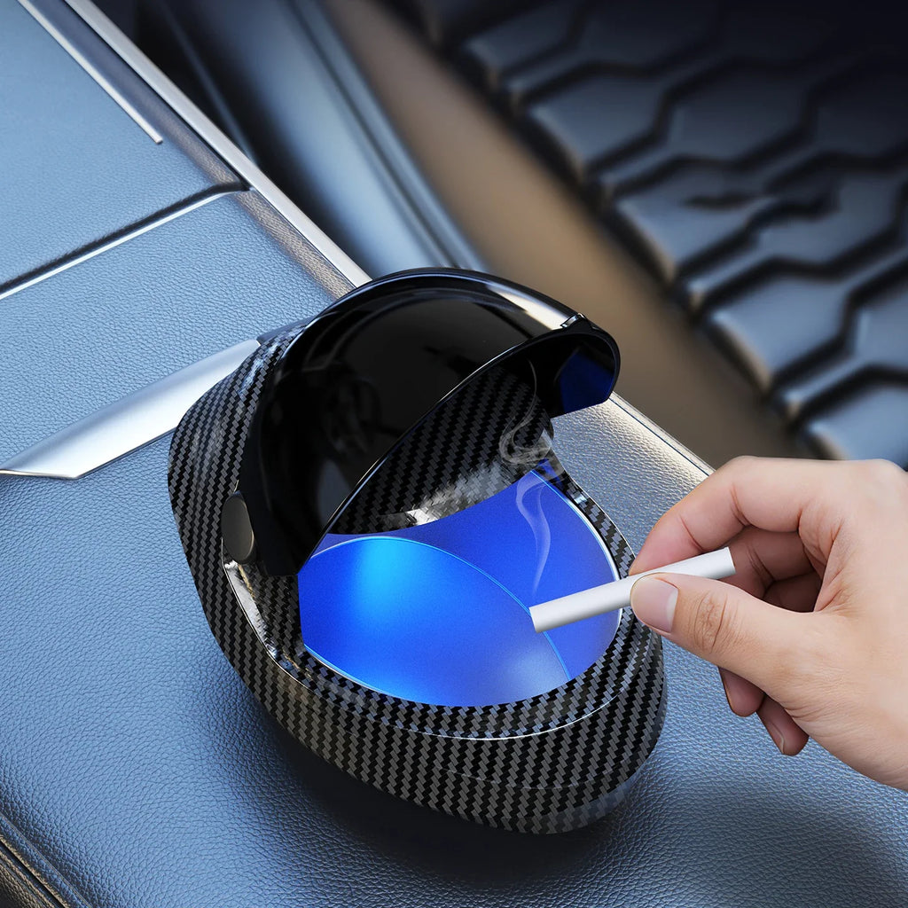 Motorcycle Helmet Shaped  Car Ashtray