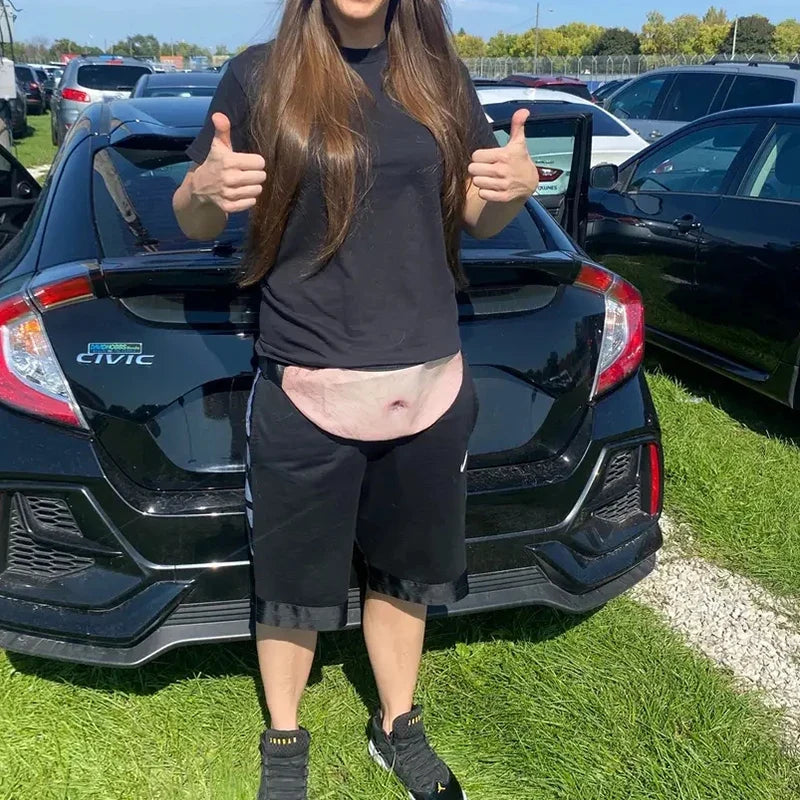 Funny Fat Belly Waist Bag
