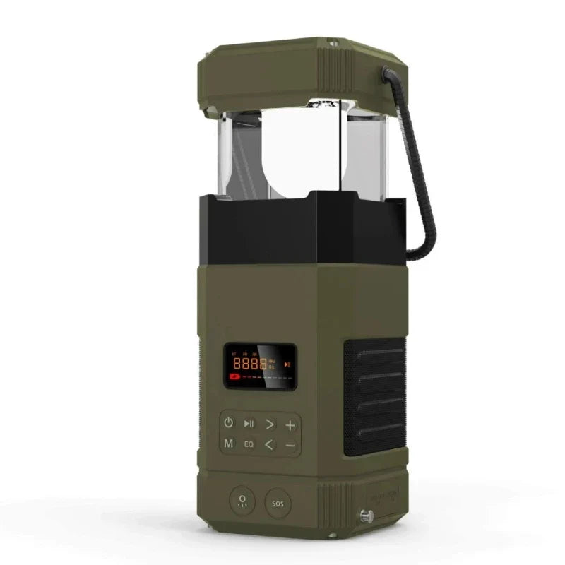Blackout Solar Emergency Light Bluetooth Speaker