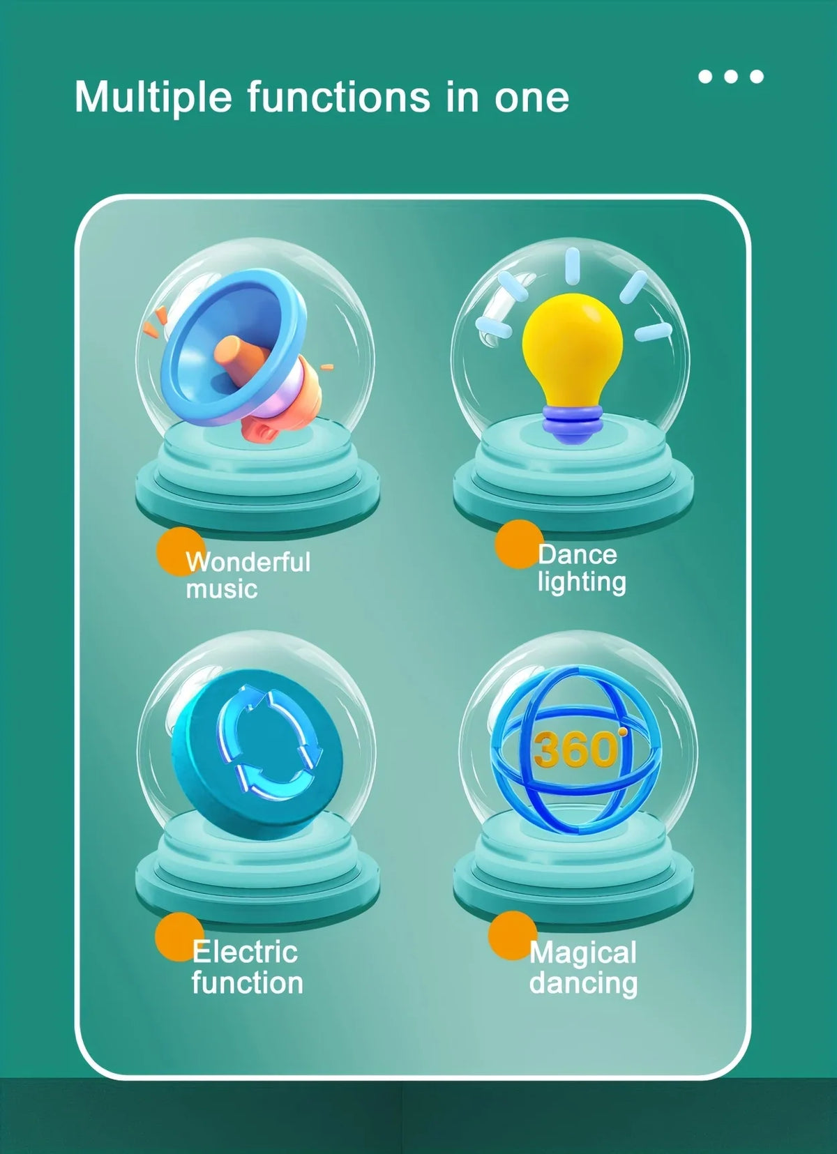 Electric Dancing Jellyfish Toy