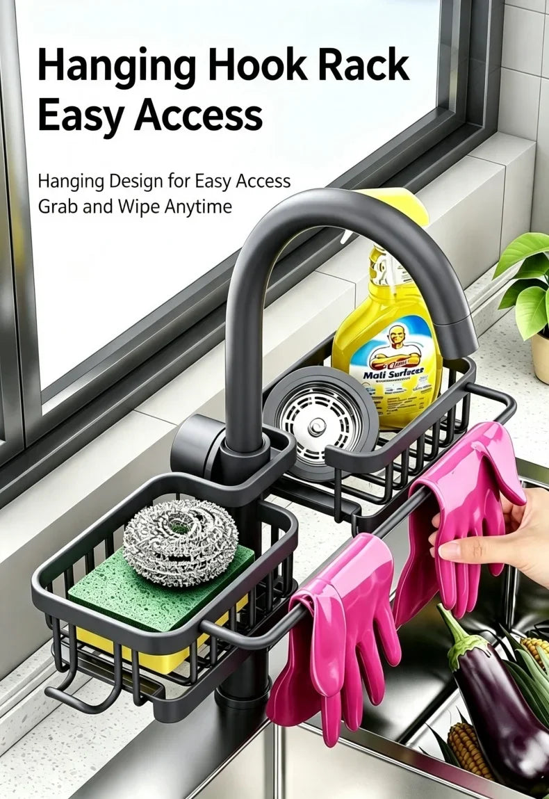 3-in-1 Sink Storage Rack