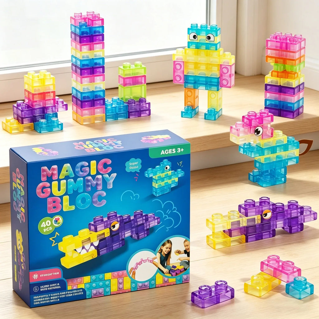 Soft Jelly Building Blocks