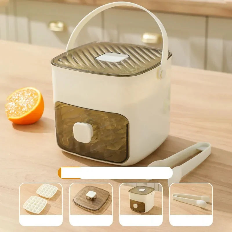 One-touch Easy Release Ice Cube Mold