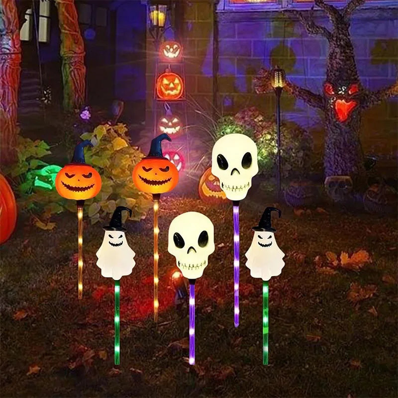 Solar Halloween Pathway Lights