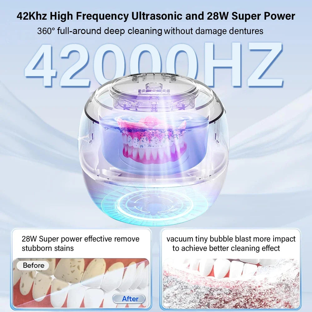 Mini Portable UV Ultrasonic Cleaner