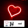 Glow Heart RC Neon Light