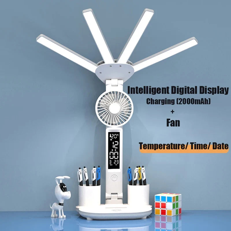 Multifunctional 3 in 1 Desk LED Lamp