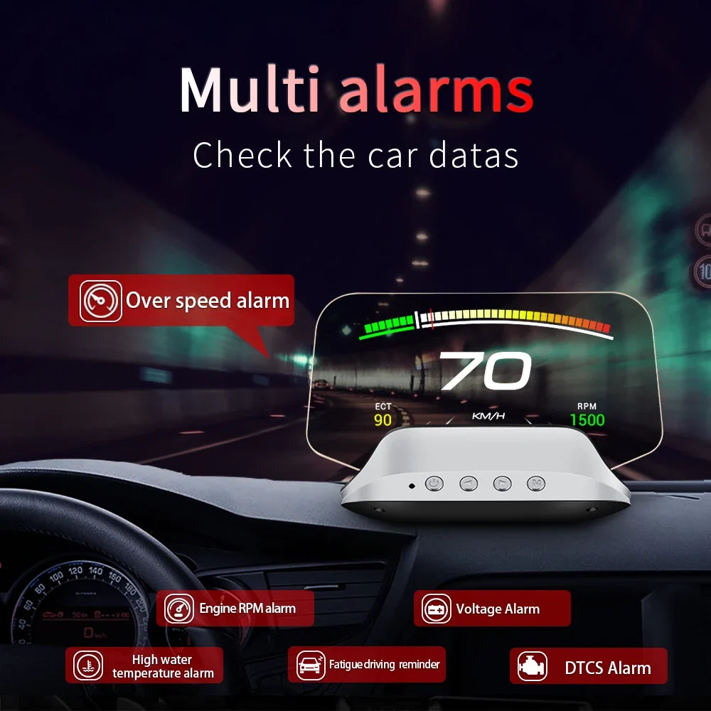 Multifunctional Car Heads-Up Display
