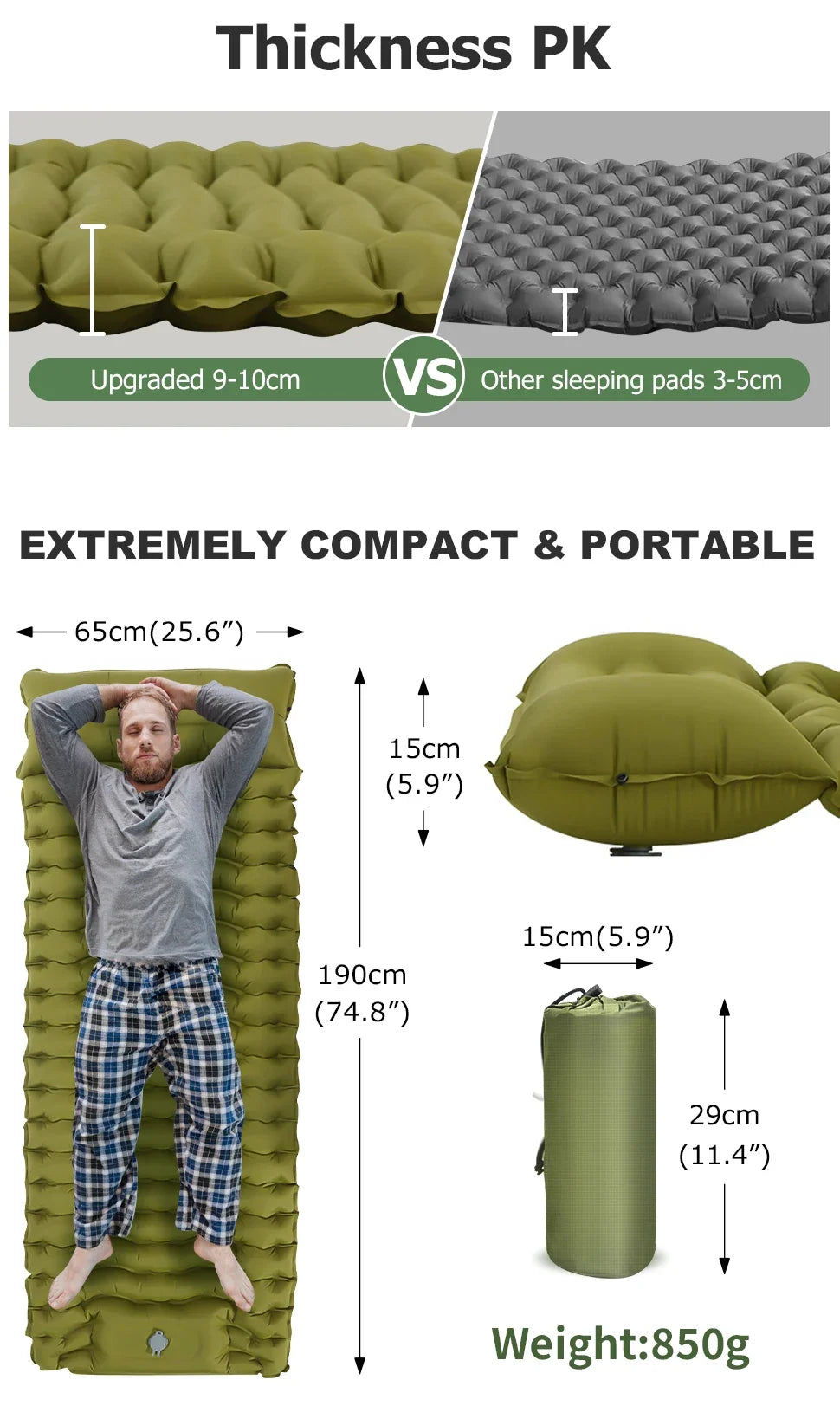 Camping Inflatable Mattress