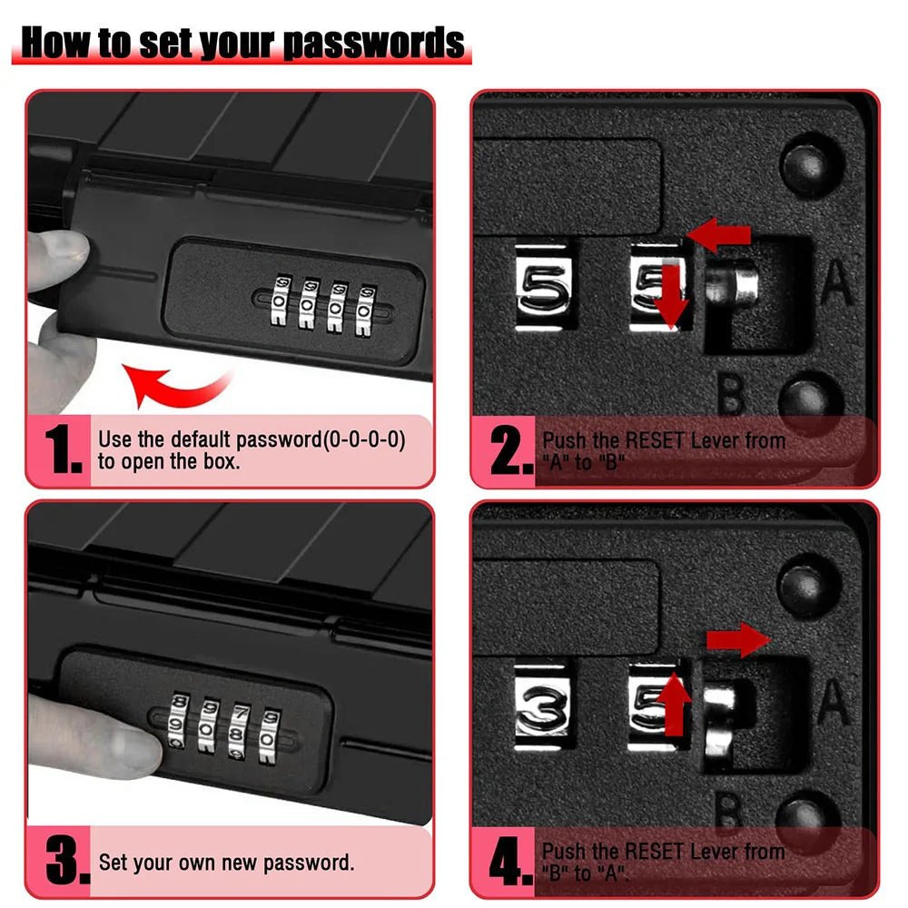 Waterproof Outdoor Mini Safe Case