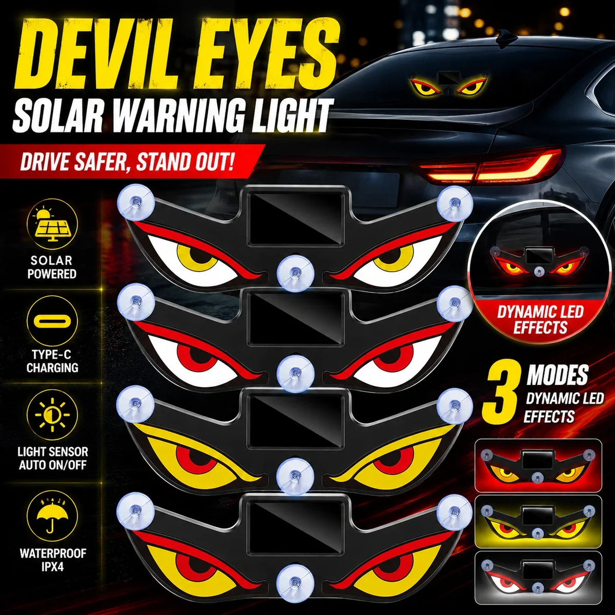 Evil Eye Window Warning Light