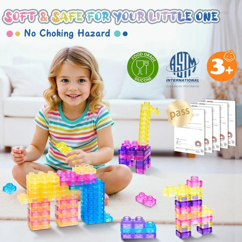 Soft Jelly Building Blocks