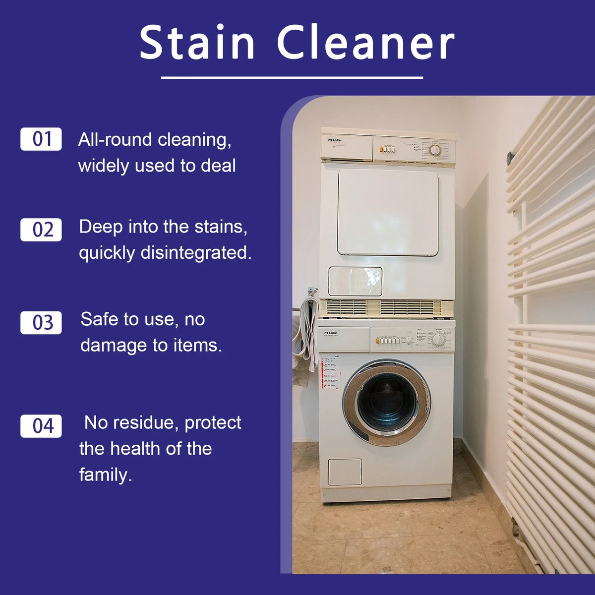 Mildew Stain Remover Gel