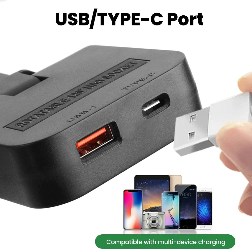 180° Rotatable Socket Converter For Phone