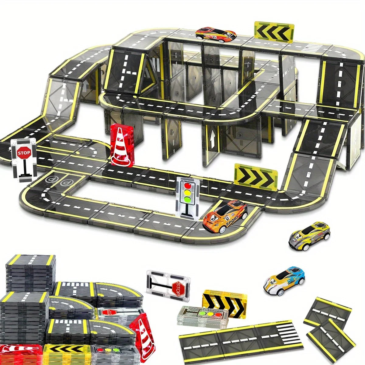Magnetic Track Construction Kit