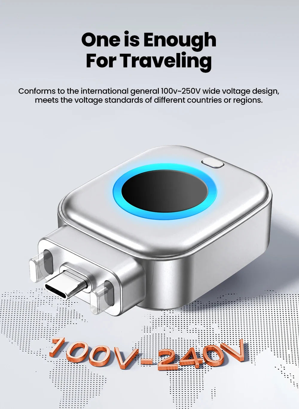 Type-C Auto Cut-Off Charging Adapter