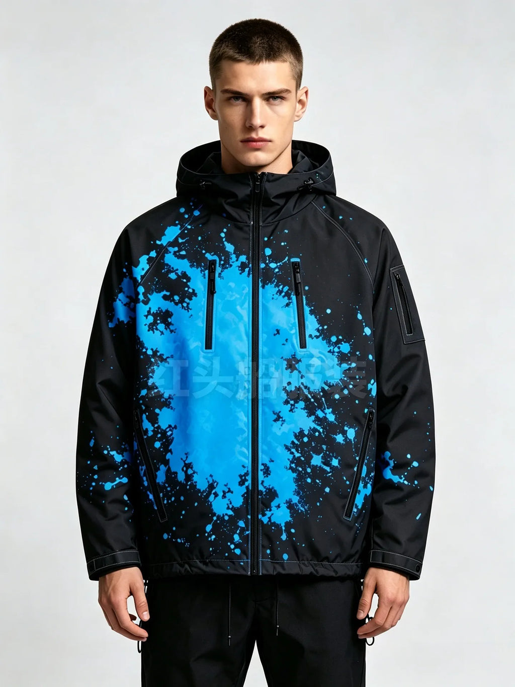 Waterproof Color Changing Hooded Jacket