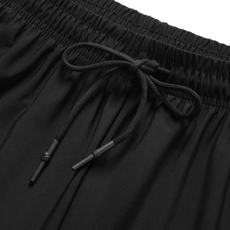 High Elastic Ice Silk Casual Pants