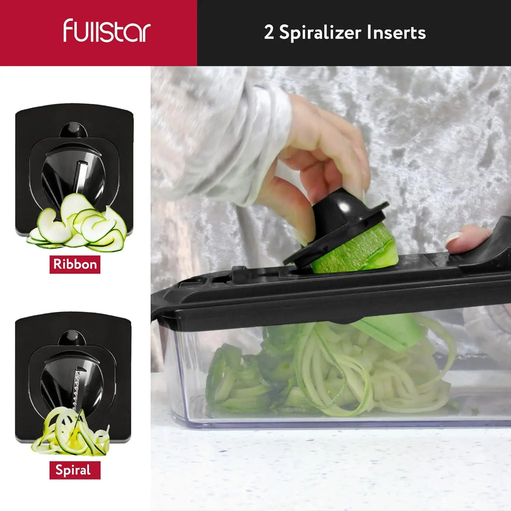 Multislicing Vegetable Chopper With Container