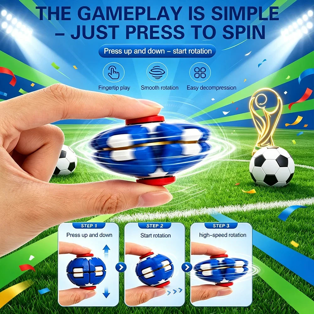 Press & Spin Fidget Toy