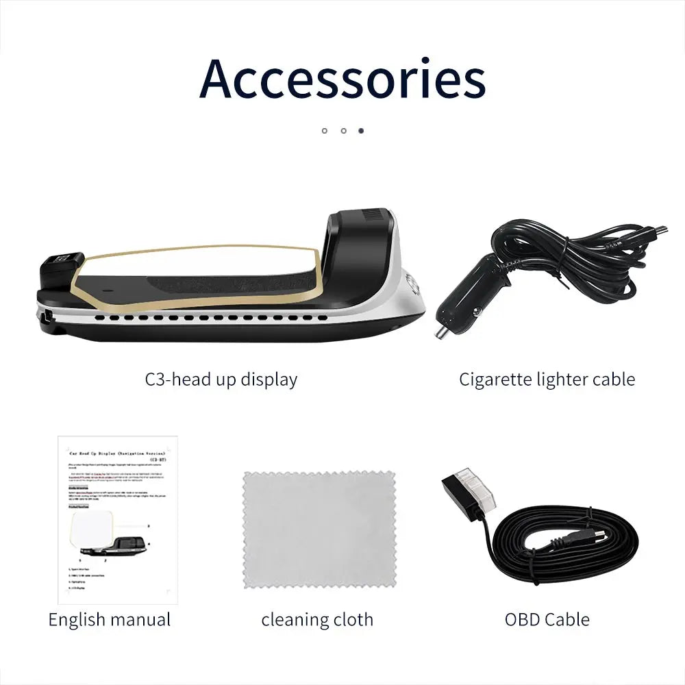 Multifunctional Car Heads-Up Display