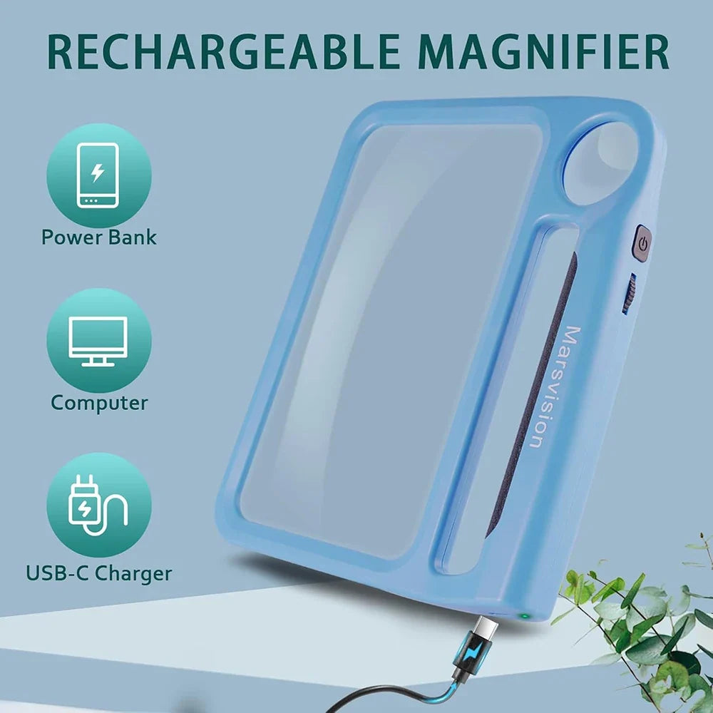 Book Reading Magnifier With Light