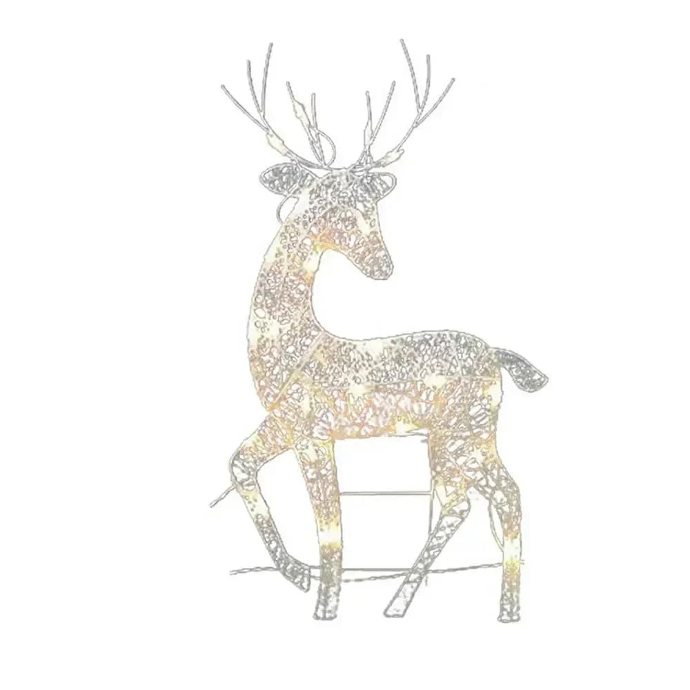 Yeouu | Christmas Lights Outdoor Reindeer Decoration Set