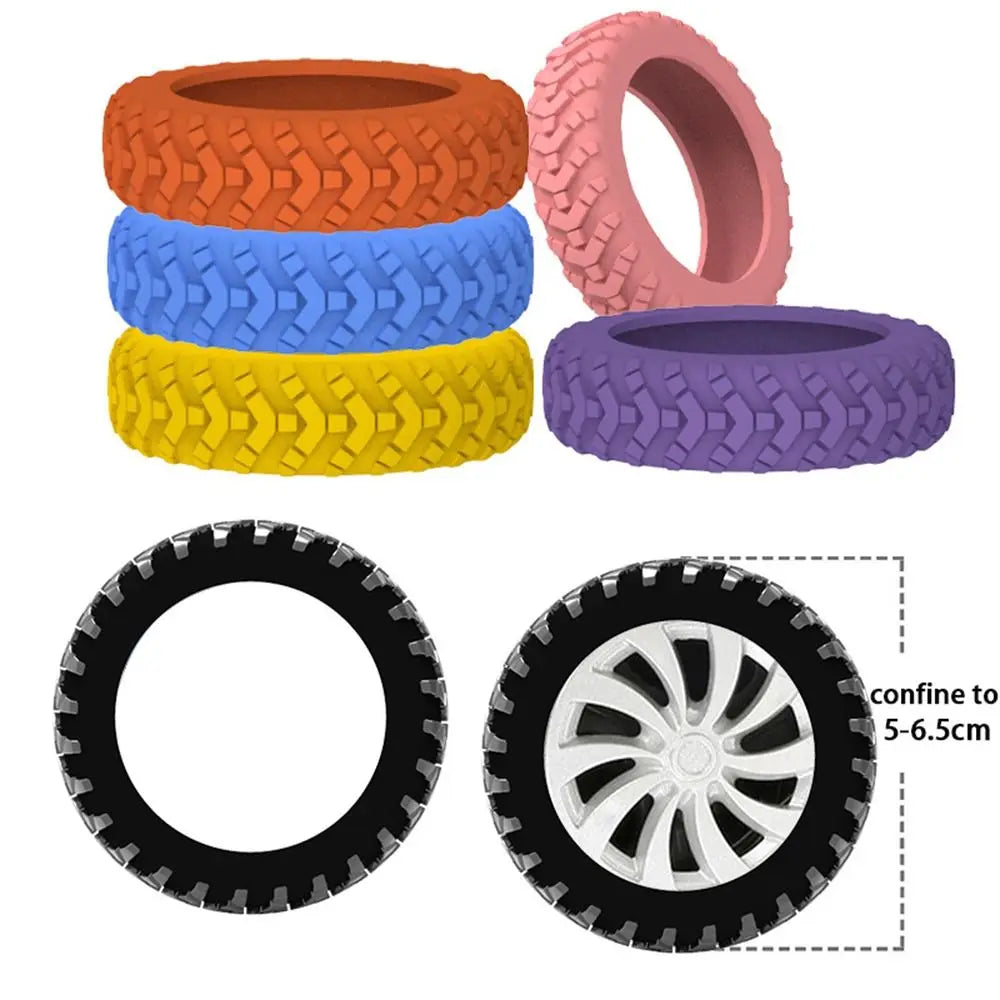 Trolley Suitcase Wheels Protection Cover 8PCS