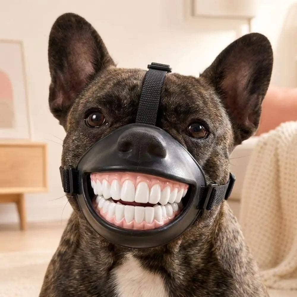 Funny Grinning Dog Muzzle