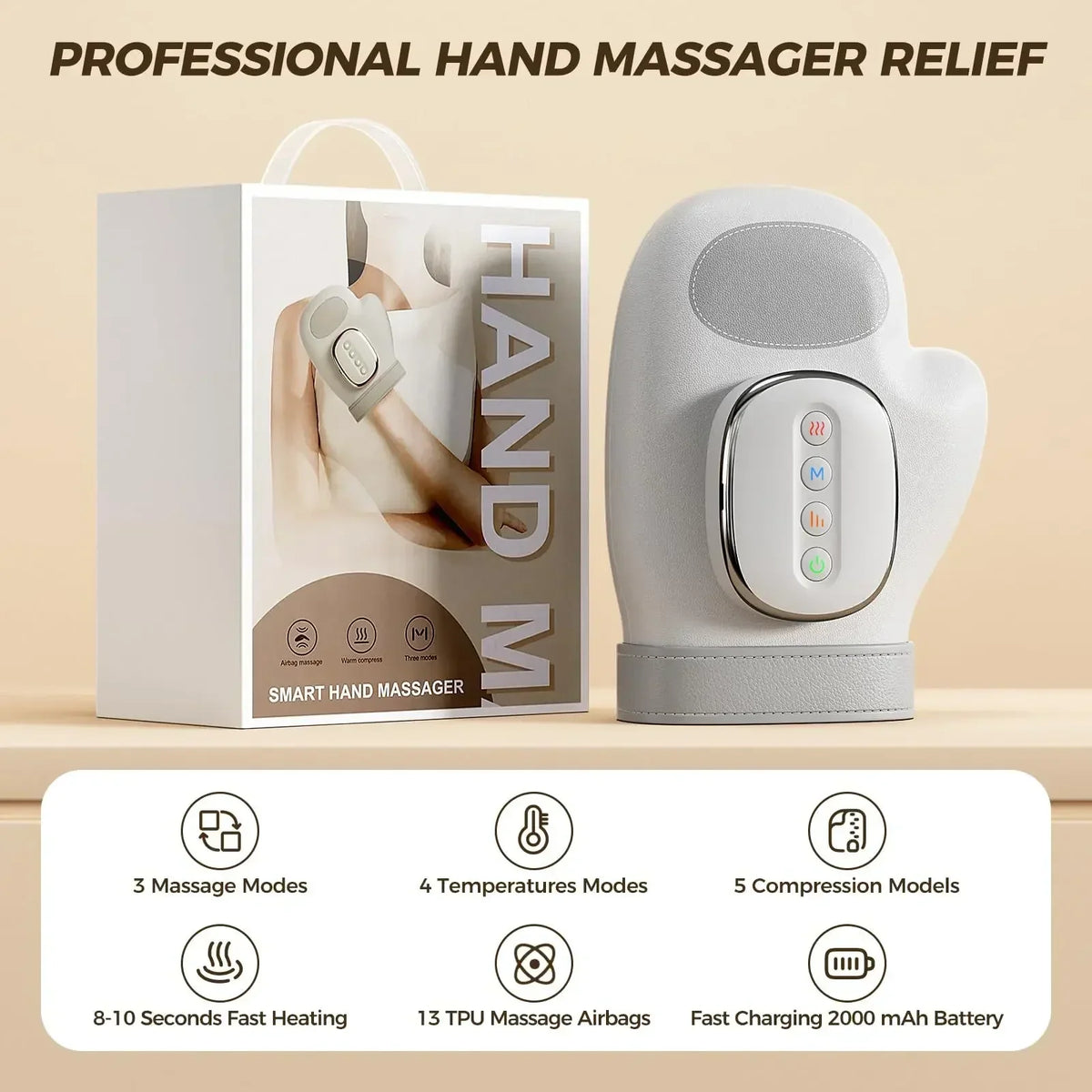 Airbag Compression Hand Massager