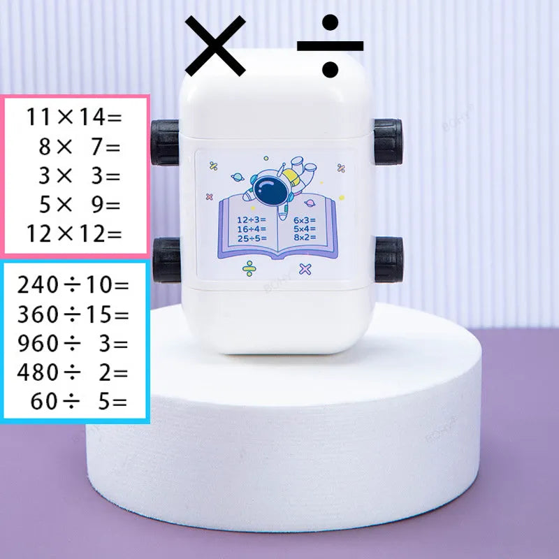 Reusable Calculation Roller Teaching Aid