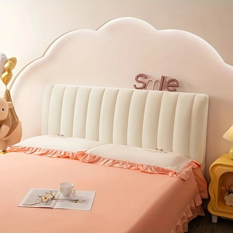 Plush Quilted Bed Headboard Protector
