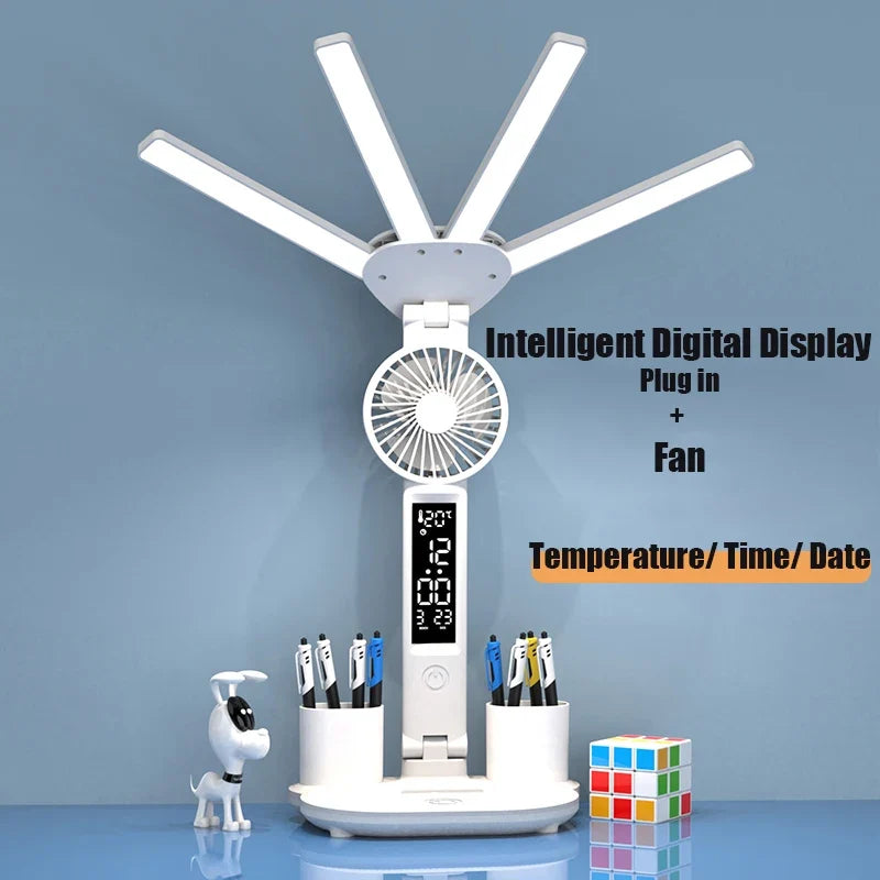 Multifunctional 3 in 1 Desk LED Lamp