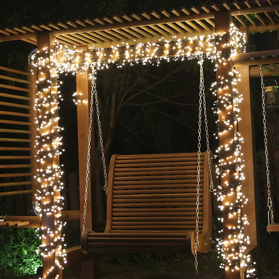 Yeouu | LumaLine Christmas Lighting – 10 Meter LED Light Rope with 1000 Warm White Lights for Indoor and Outdoor