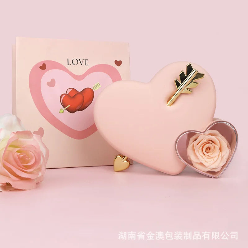 Amour Heart Jewelry Gift Case