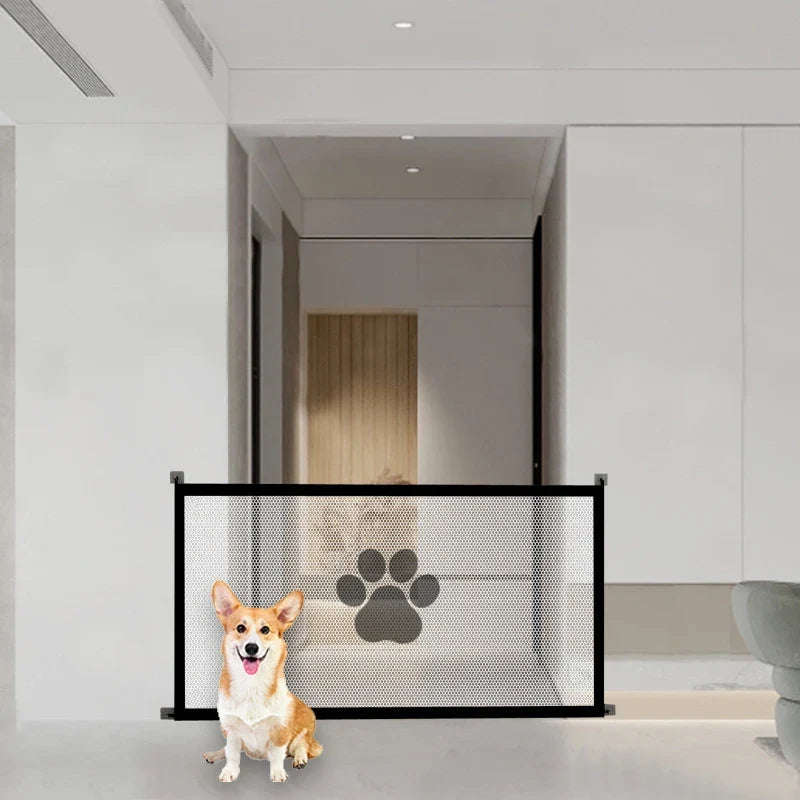 Retractable Mesh Safety Gate for Pets & Babies