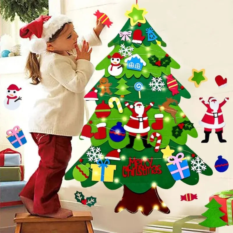 Kids Christmas Tree DIY Set