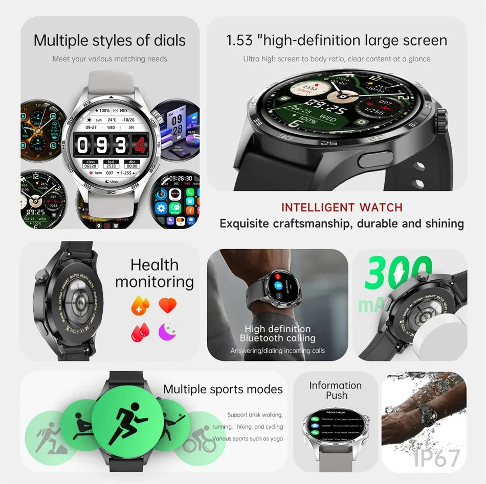 Multifunctional Luxury Smart Watch